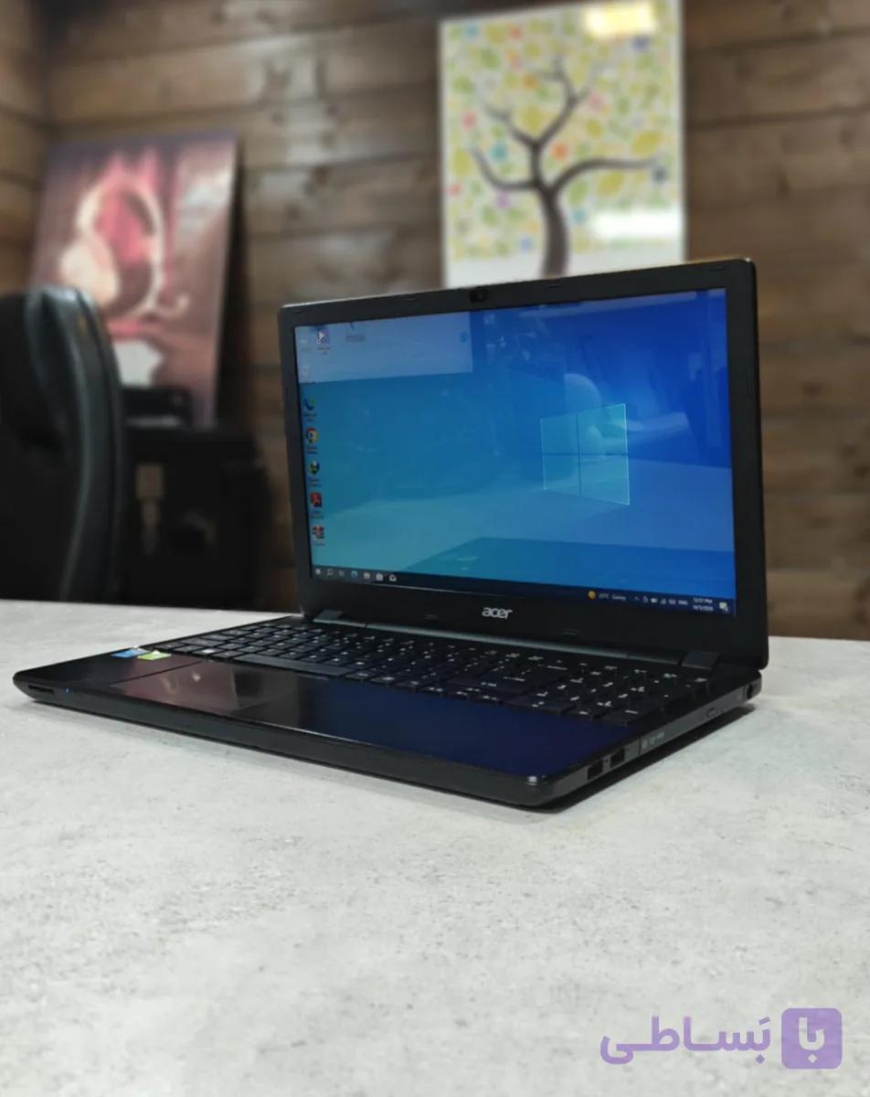 لپ تاپ 15.6 اینچی کارکرده ایسر Pentium N3540 4GB Ram 512HDD — تصویر 1