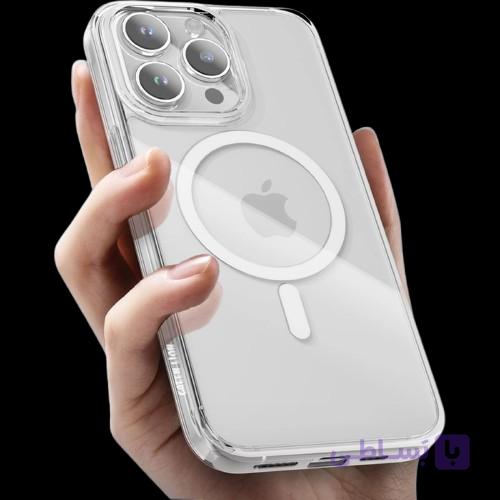 قاب گرین لاین مدل Clear MagSafe مناسب برای ایفون 15 پرومکس — تصویر 1