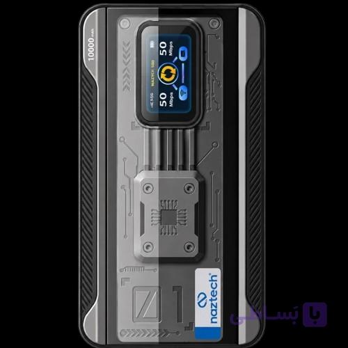 مودم همراه 4G نزتک مدل 99G PLUS 4G با باتری 10000mah — تصویر 1