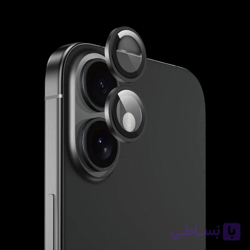 محافظ لنز دوربین گرین لاین مدل HD Plus Camera Lens مناسب برای گوشی موبایل اپل iPhone 17 (رنگ مشکی) — تصویر 1