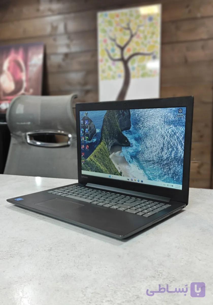 لپ تاپ 15.6 اینچی کارکرده  لنوو  Celeron N4000 Ram 4GB 256GB SSD — تصویر 1
