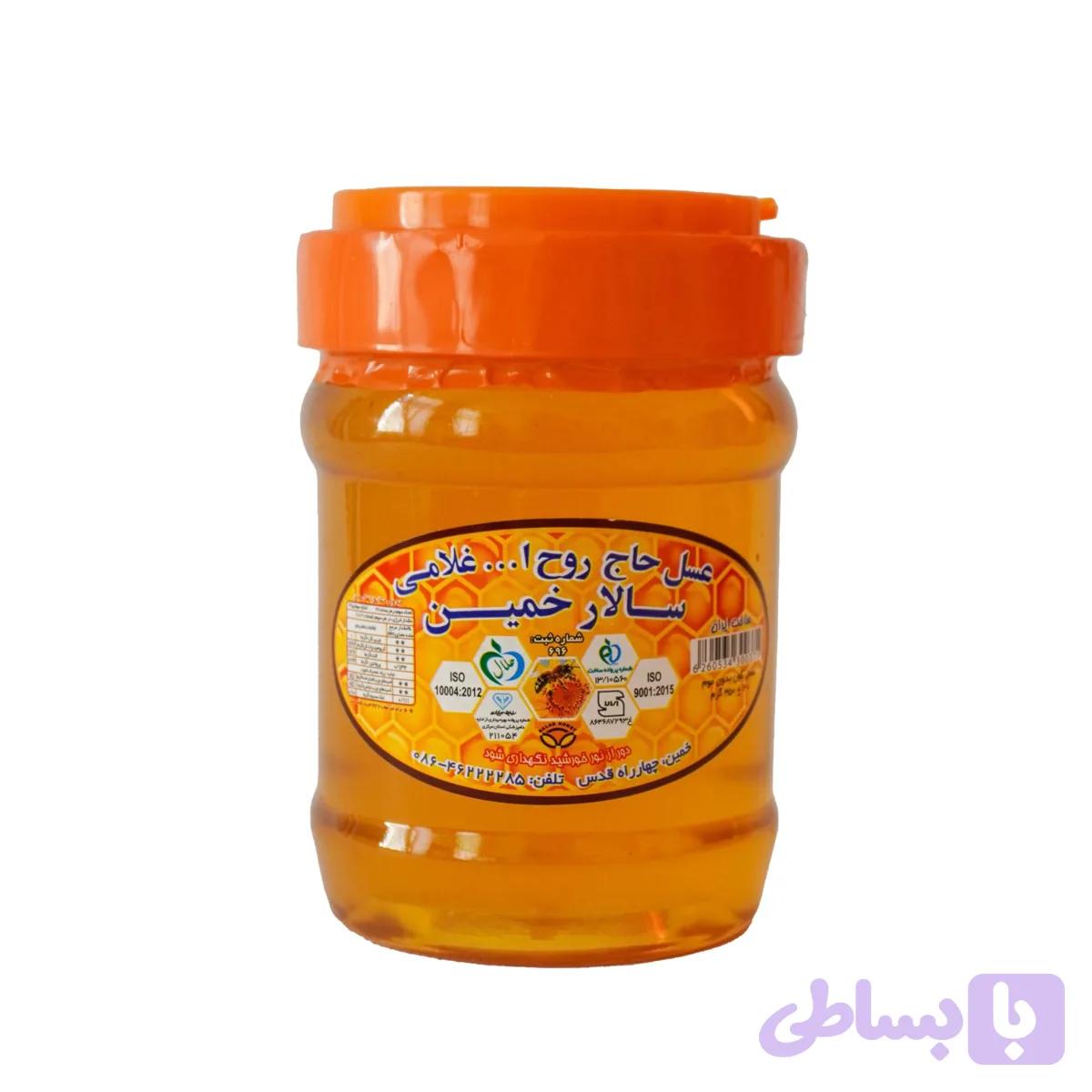 عسل گون بدون موم 450 گرمی