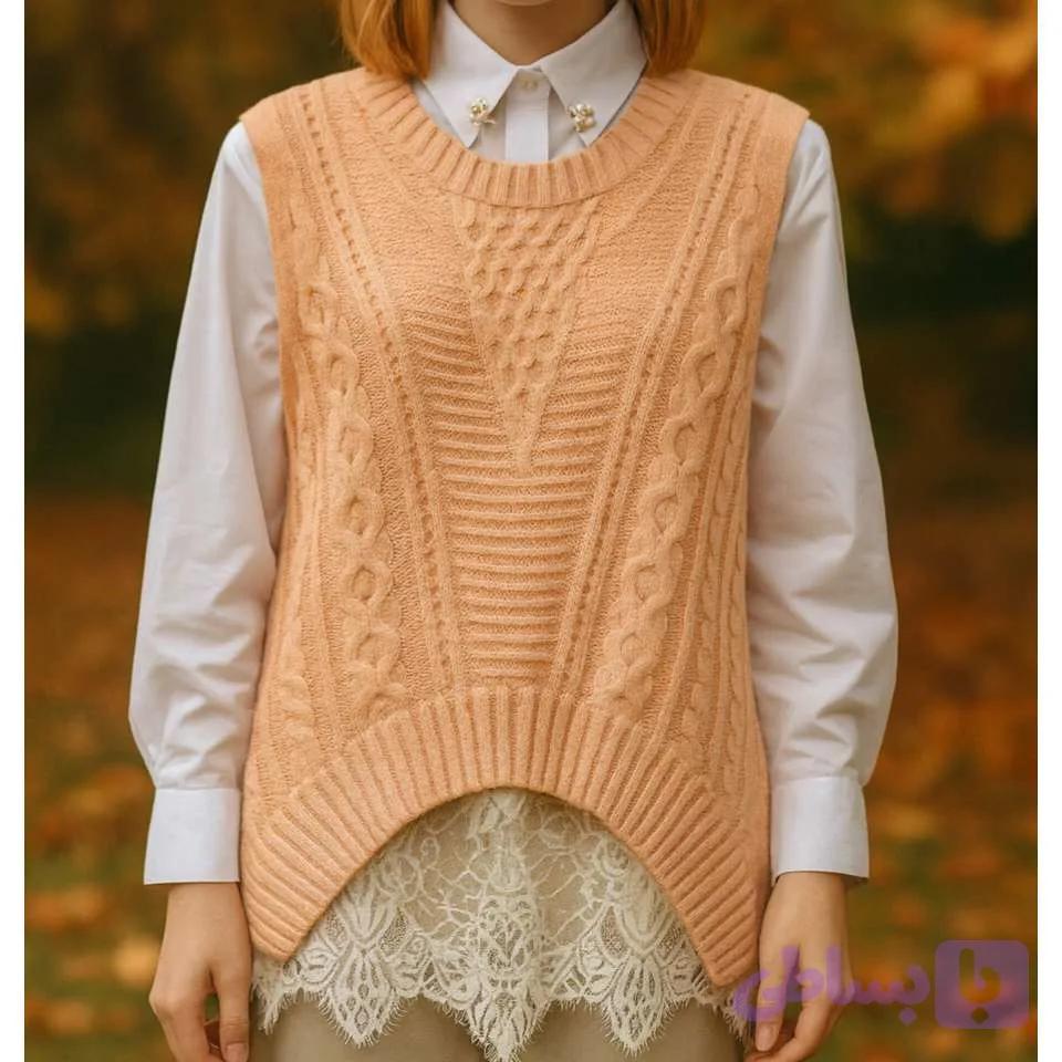 شومیز ژیله بافت ست وارداتی خاص و متفاوت وارداتی ترند زنانه و دخترانه سایز ۳۶-۴۰
