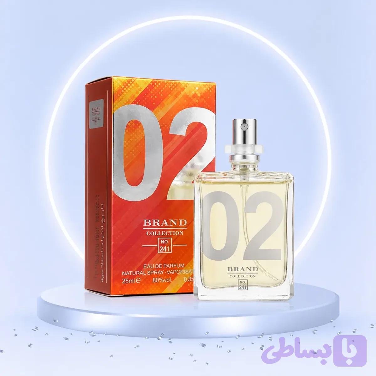 ادکلن مینیاتوری برند کالکشن کد 241 رایحه اسنتریک مولکول 02 حجم 25 میل — تصویر 1