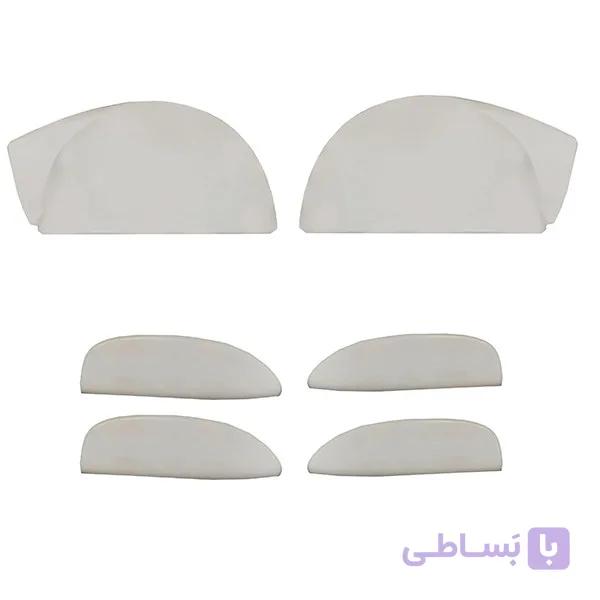 قاب آینه بغل ال 90 برند صنعت سازان مجموعه 6 عددی — تصویر 1