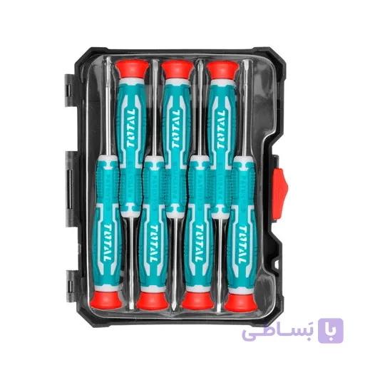 ست پیچ گوشتی ساعتی توتال total THT250726 — تصویر 1