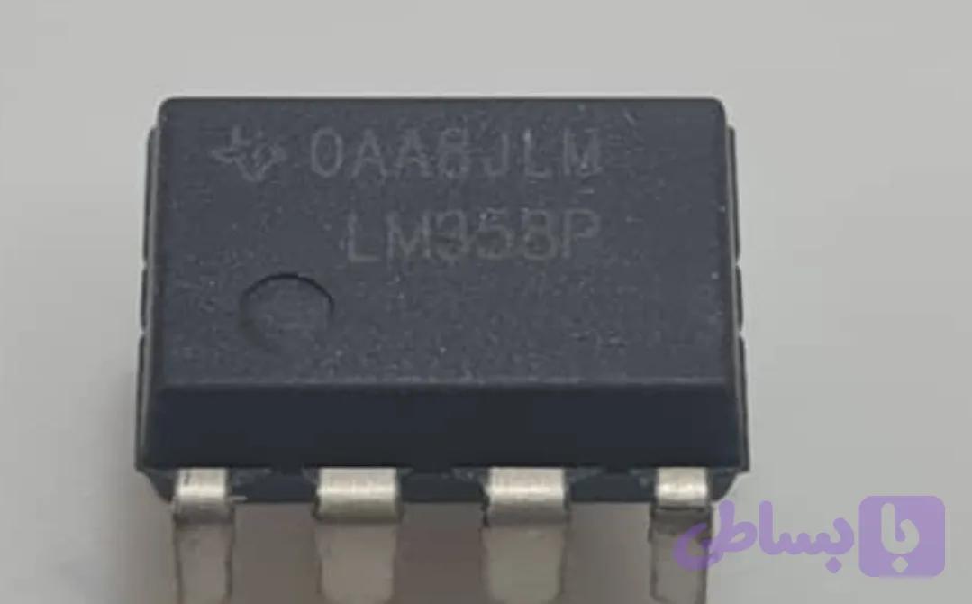آی سی LM358P اصلی برند TI اورجینال