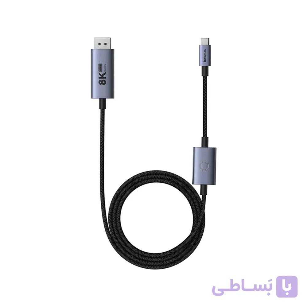 کابل تبدیل USB-C به DisplayPort بیسوس مدلBASEUS BS-OH176 — تصویر 1