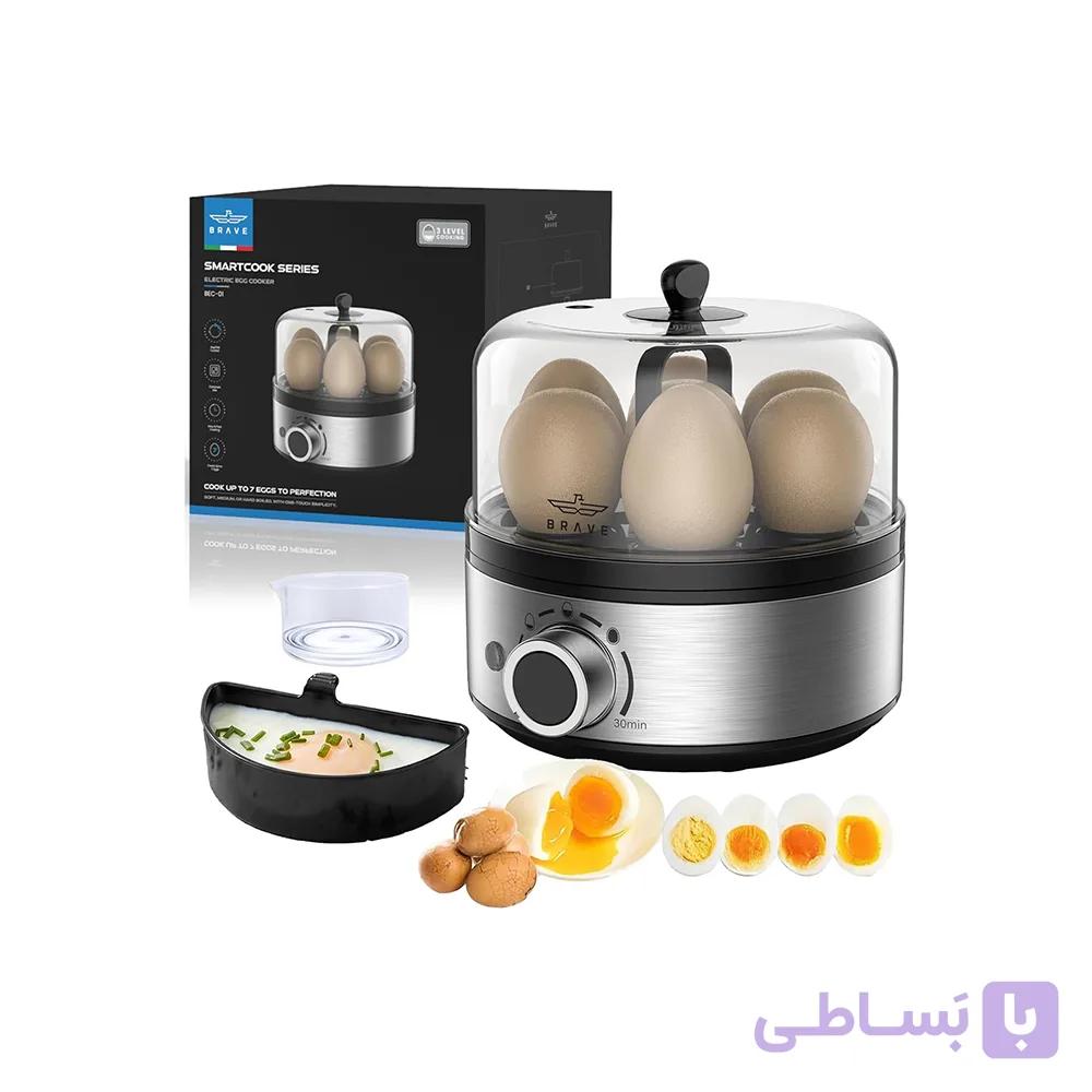 تخم مرغ آب پز کن بریو Brave BEC-01 Egg Cooker — تصویر 1