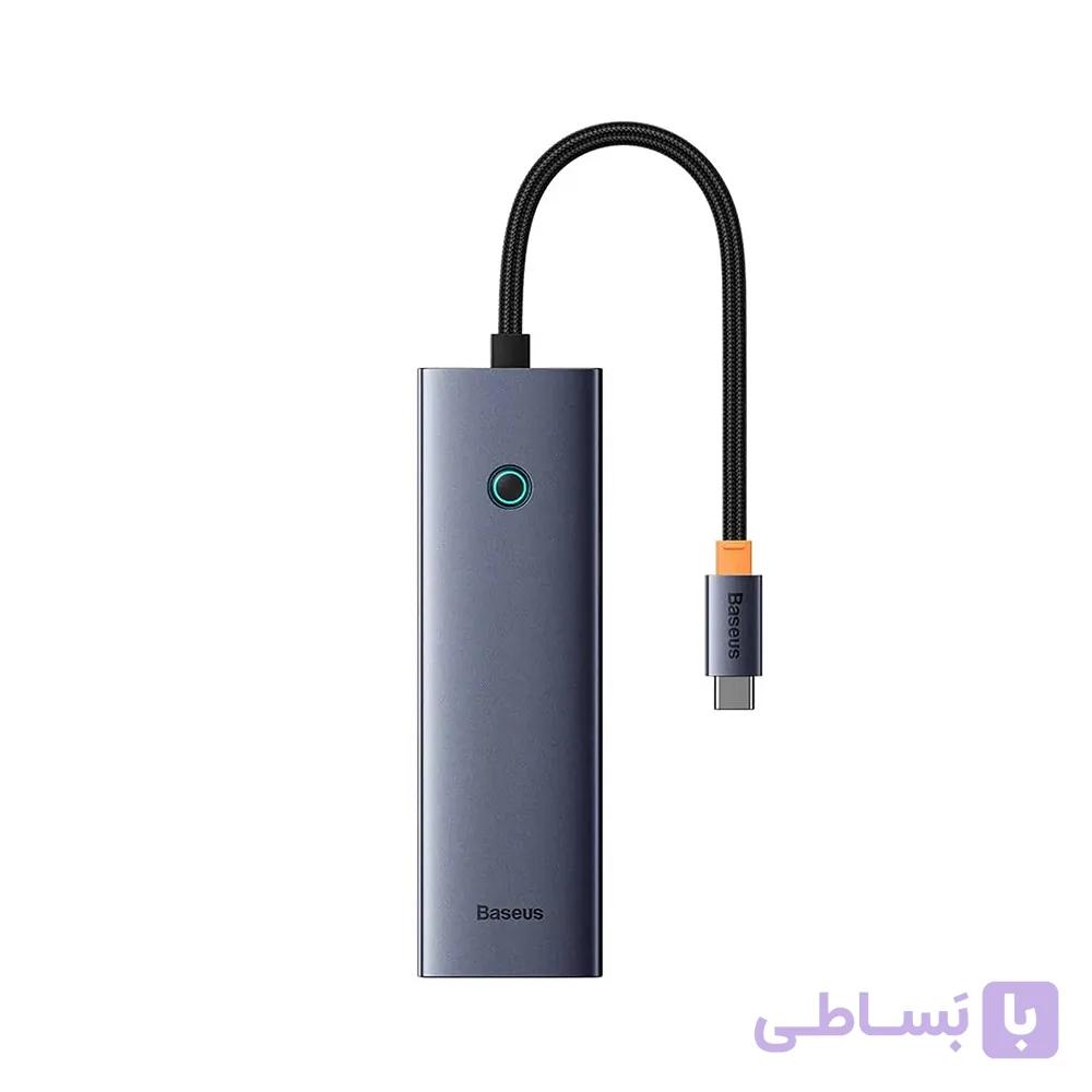 هاب تایپ سی 6 پورت بیسوس Baseus BS-OH111 Hub 6-Port C — تصویر 1