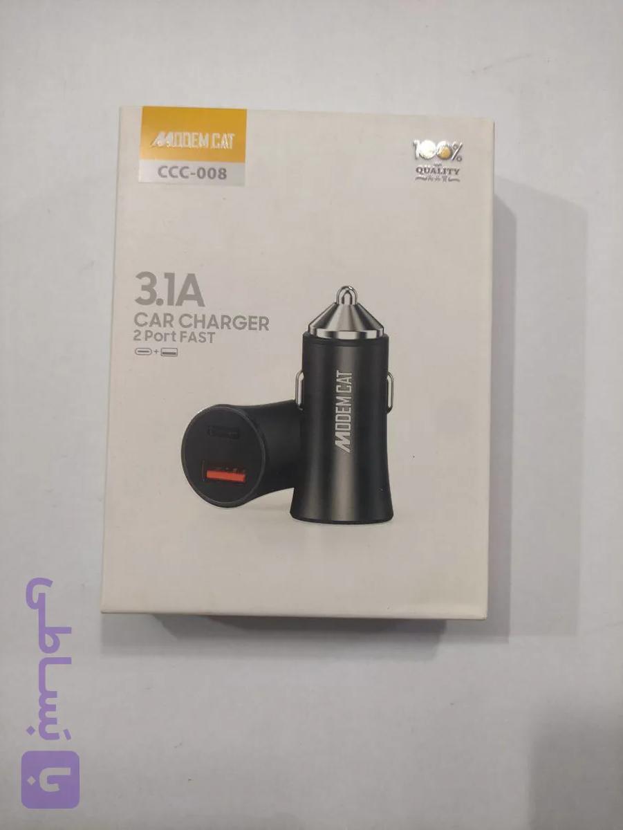 شارژر فندکی برند Modem Cat مدل CCC-008