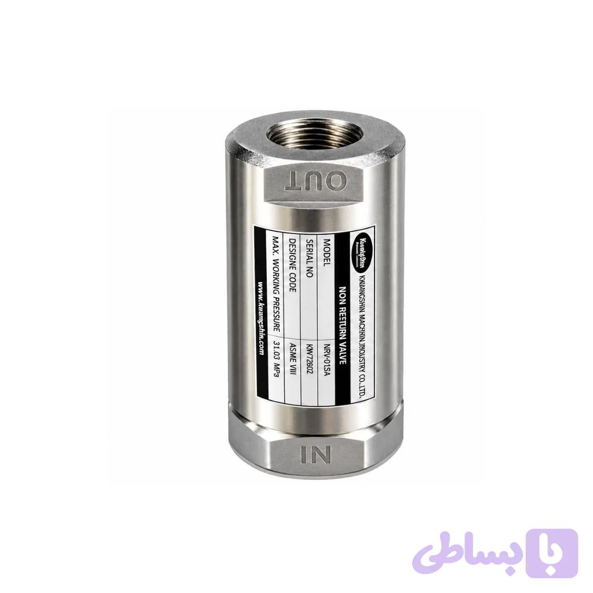 شیر یکطرفه سایز 1 اینچ کوانگشین — تصویر 1