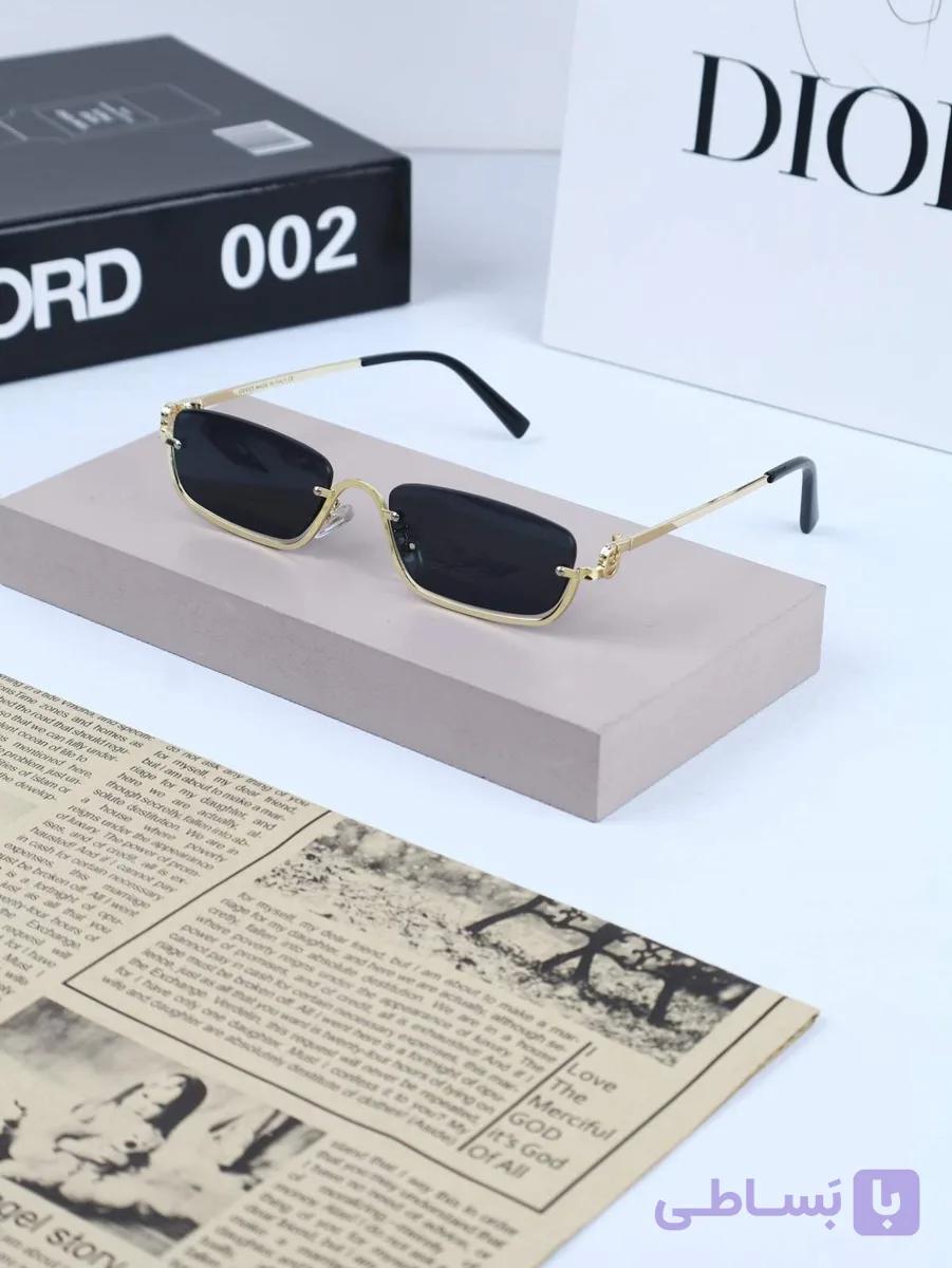 عینک آفتابی زنانه و مردانه فشن مستر برند گوچی Retro Noir مدل Gucci SGF-2495 خرید اقساطی — تصویر 1