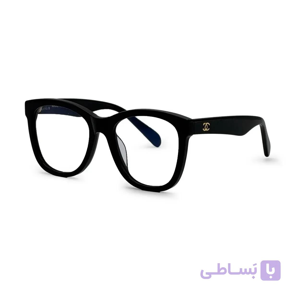 عینک طبی زنانه شنل CHANELمدل SE-3360اسیتید واورجینال وجدید خرید اقساطی — تصویر 1