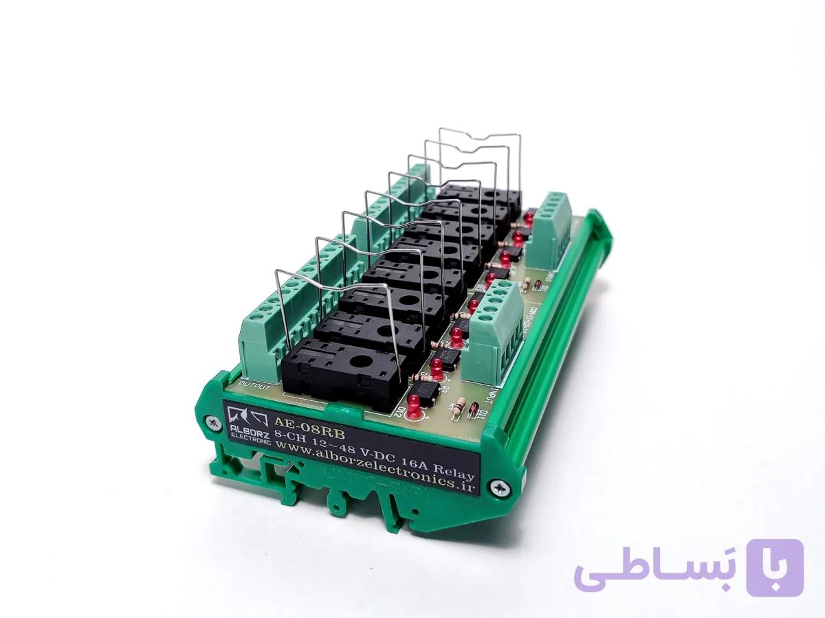 رله برد 8 کانال البرز الکترونیک