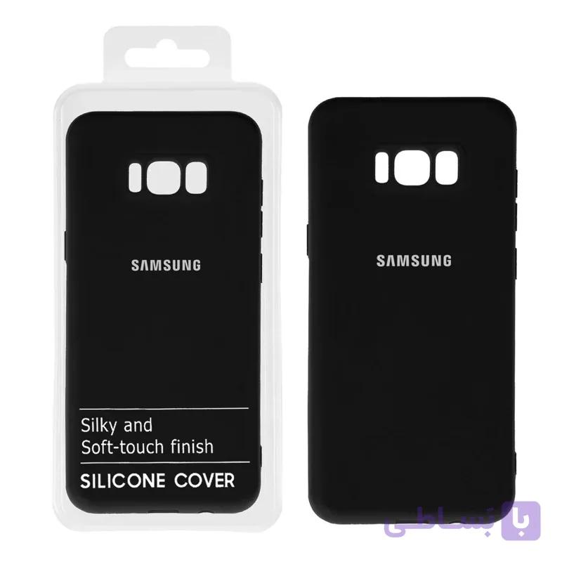 قاب نیو سیلیکون محافظ لنزدار Samsung S8 Plus - RFF