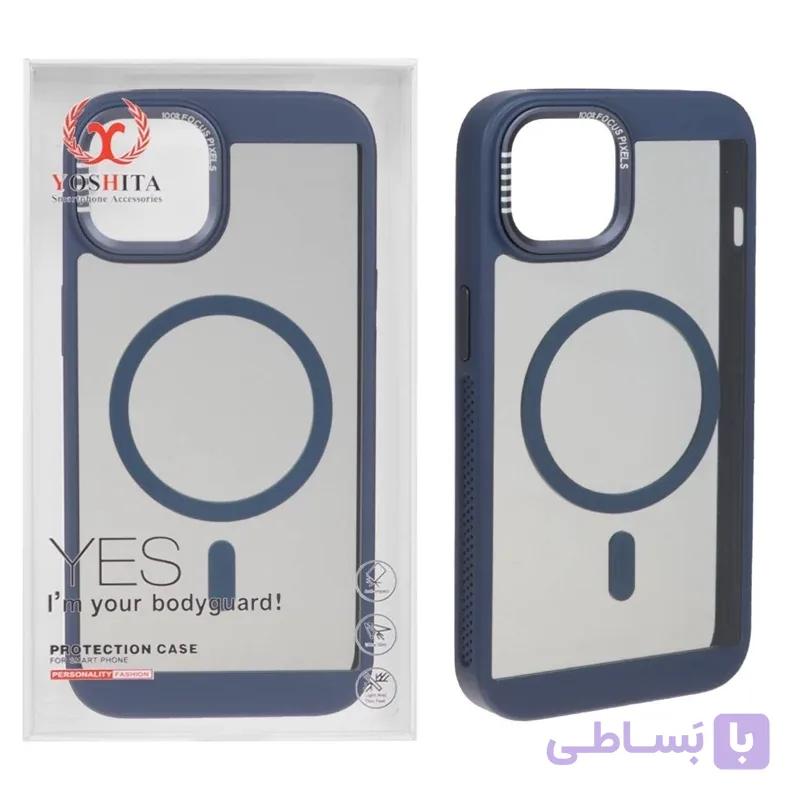 قاب اورجینال Yoshita Magsafe Focus Pixels لنز آلمینیومی Apple iPhone 13 / iPhone 14