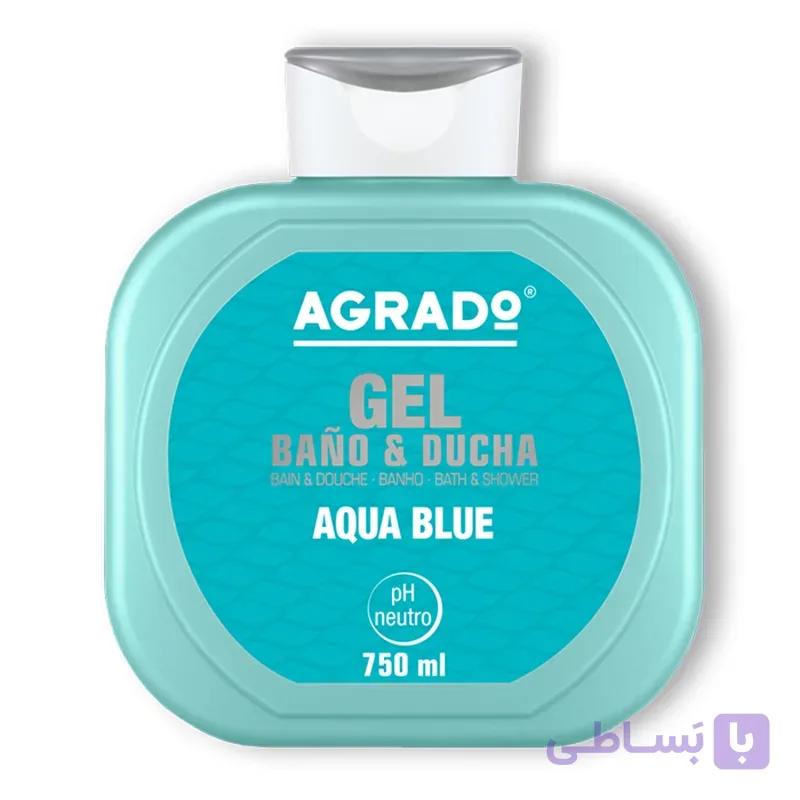 شامپو بدن آگرادو Aqua Blue