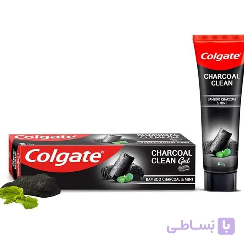 خمیر دندان سفید کننده کلگیت زغال بامبو