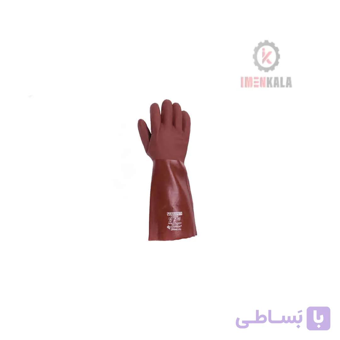 دستکش ضد اسید میداس قرمز اکتی فرش midas actifresh — تصویر 1