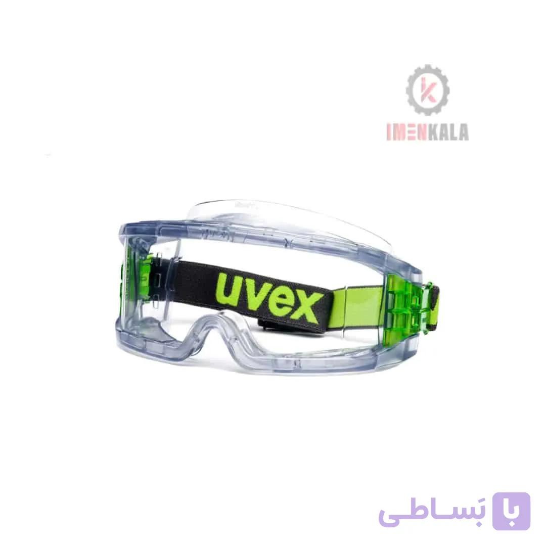 عینک ایمنی گاگل ضد بخار یووکس ultravision سری ۹۳۰۱۱۰۵ — تصویر 1