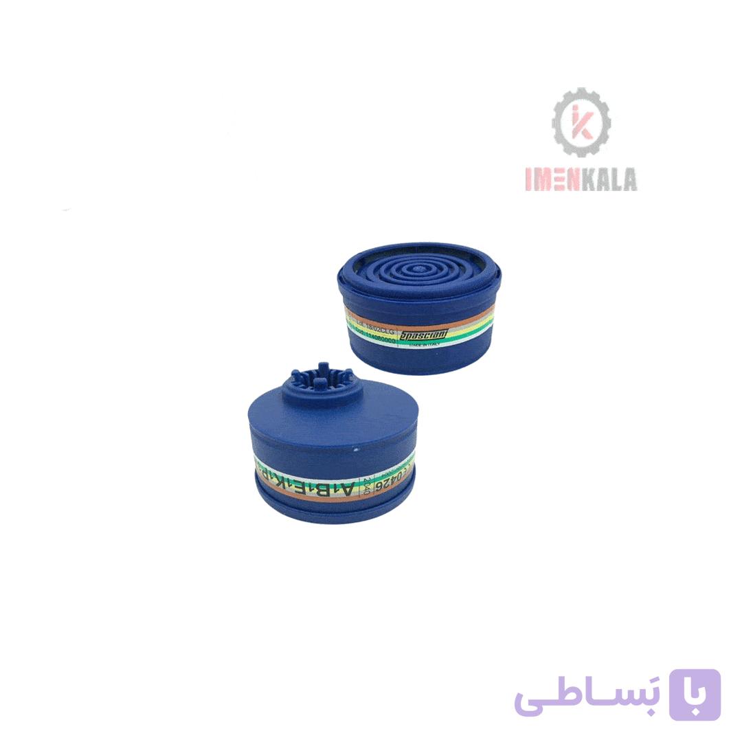 فیلتر ماسک شیمیایی نیم صورت اسپاسیانی ۵ حالته A1B1E1K1P3R — تصویر 1