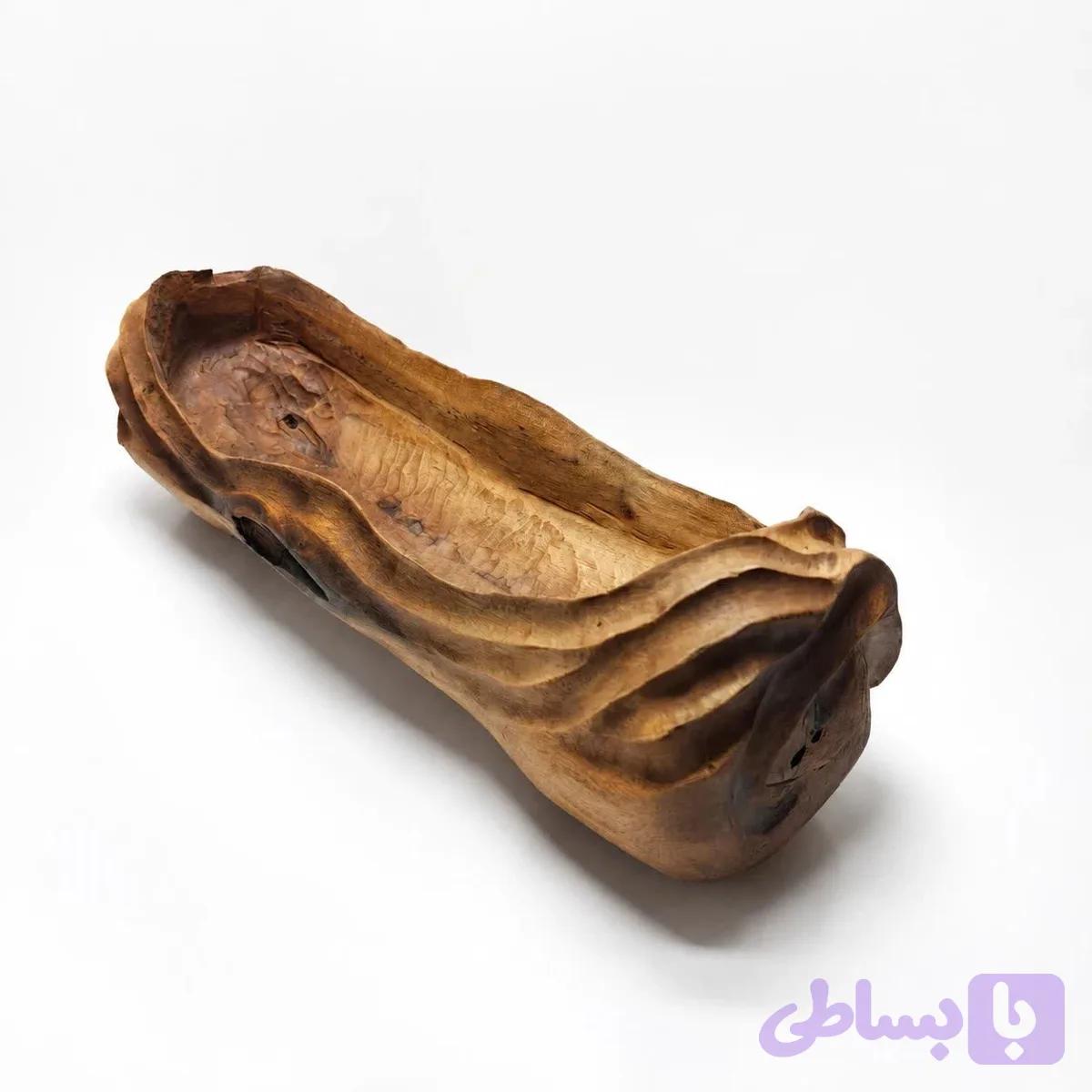 ظرف پذیرایی چوبی کشیده — تصویر 1