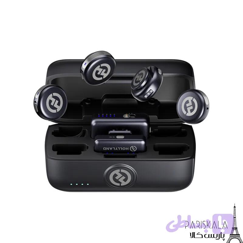 میکروفون یقه ای هالی لند مدل HOLLYLAND Lark M3 Combo 4TX & 2RX — تصویر 1