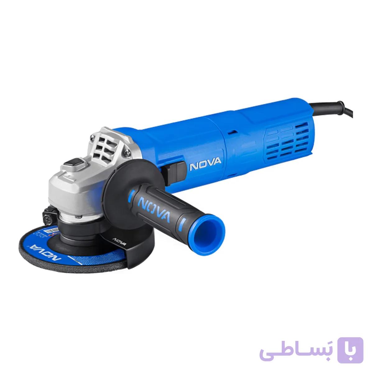 مینی فرز 115 میلیمتر 750 وات برند نوا مدل 3110 — تصویر 1