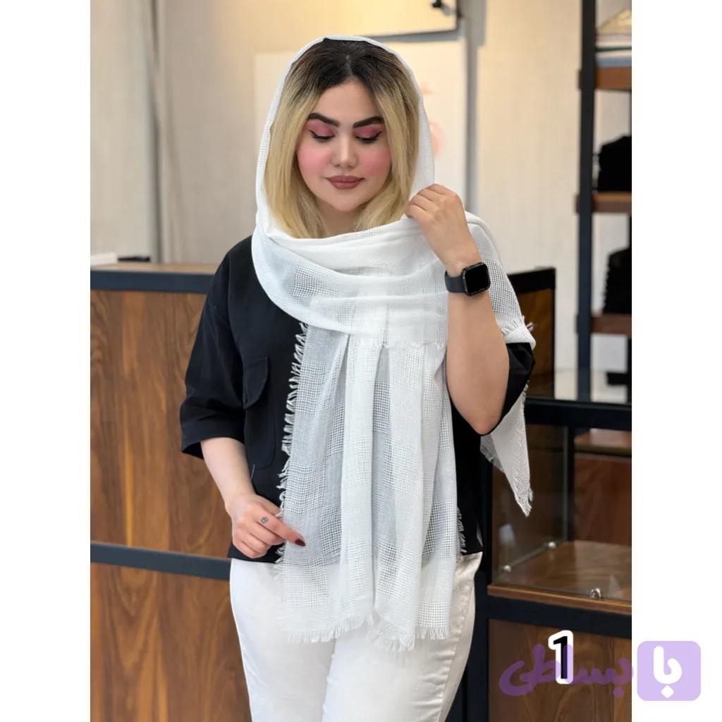 شال حصیری لبه ریش کد 2127