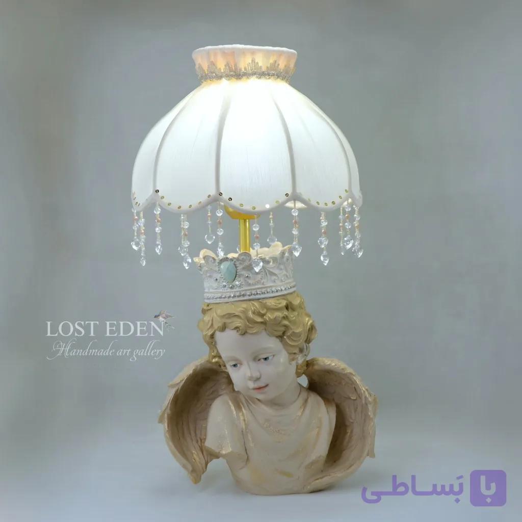 آباژور دستساز فرشته پلی استر کد ۶۰۰