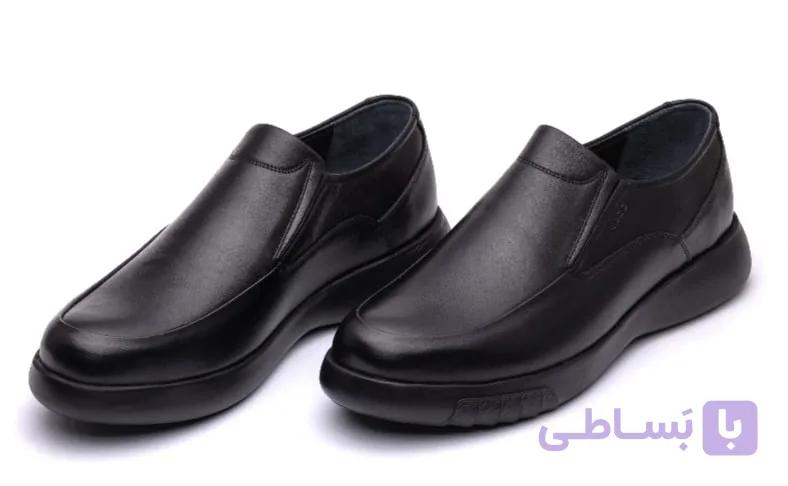 کفش مجلسی چرم مردانه مادو کد ۲۰۸۴