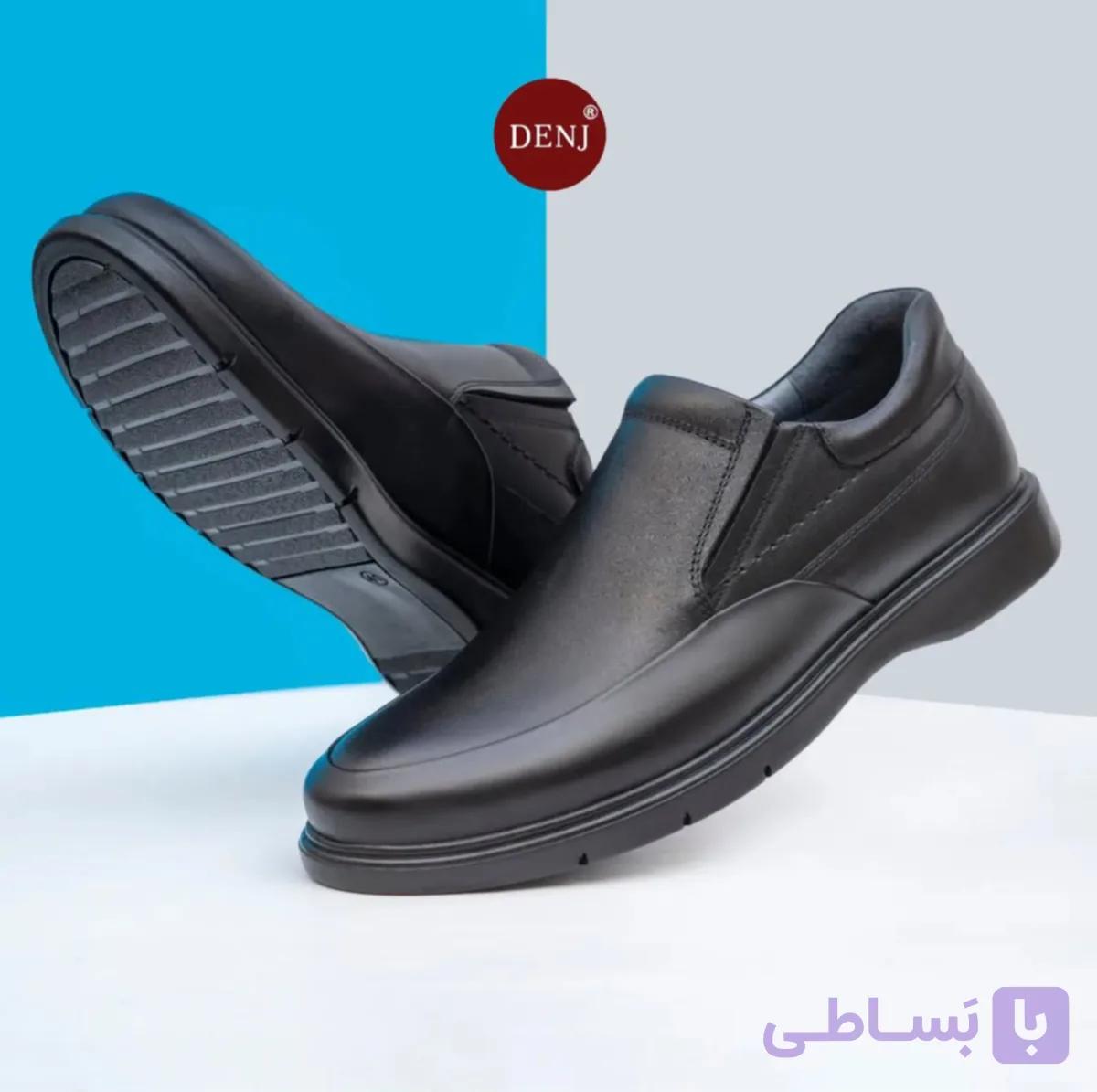 کفش چرم طبی مردانه دنج مدل ماکان کد ۳۱۹