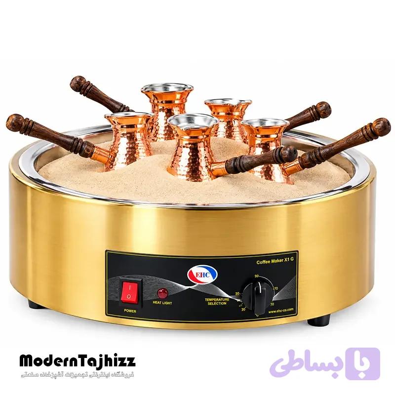 قهوه ترک ساز شنی (گرد گلد) مدل Coffee maker xLG برند EHC — تصویر 1