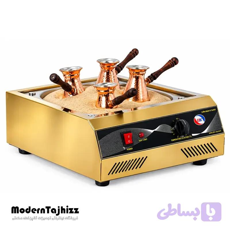 قهوه ترک ساز شنی (مینی گلد) مدل Coffee maker x1min برند EHC — تصویر 1