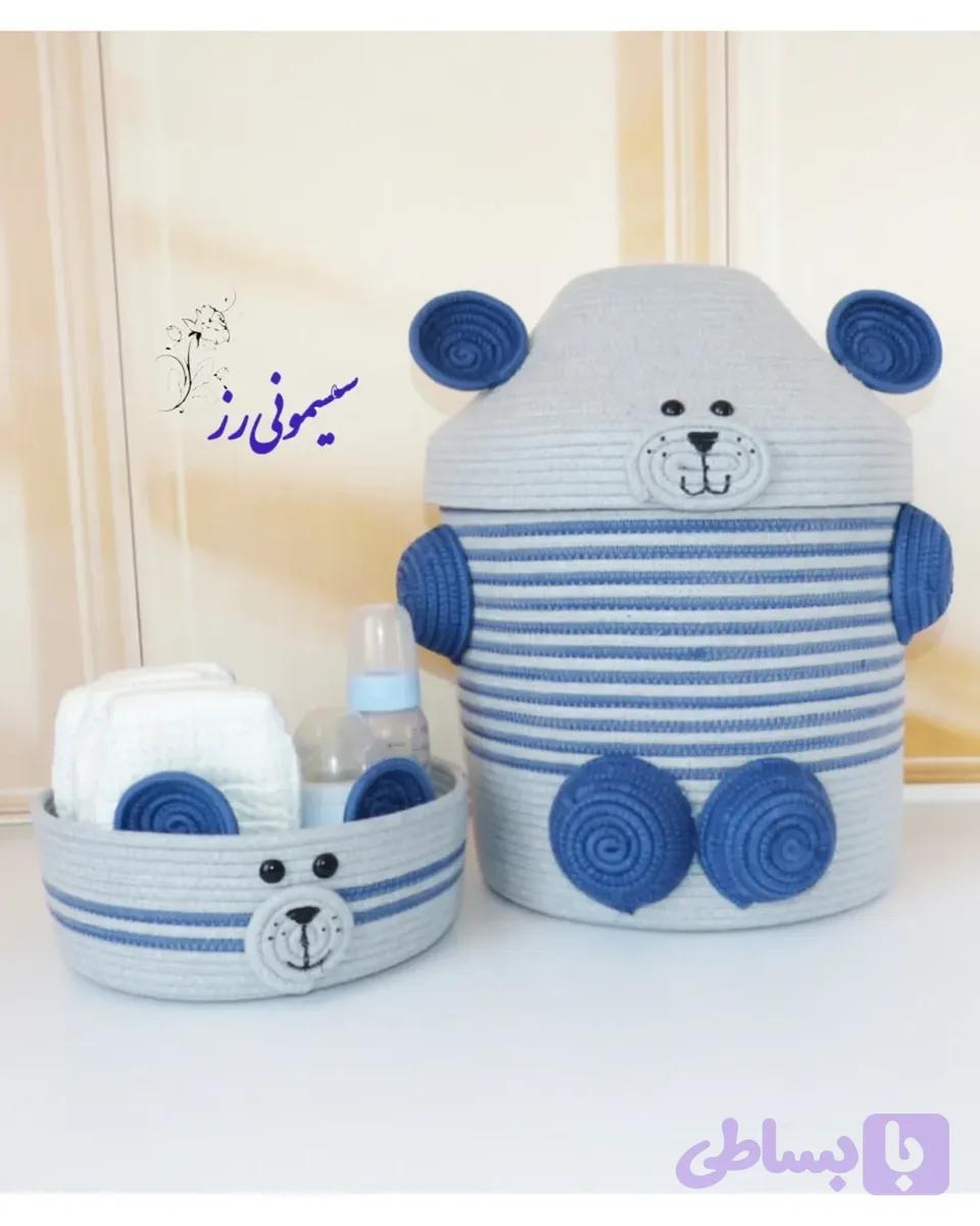 نظم دهنده سیسمونی و اتاق کودک طرح تدی مخروط