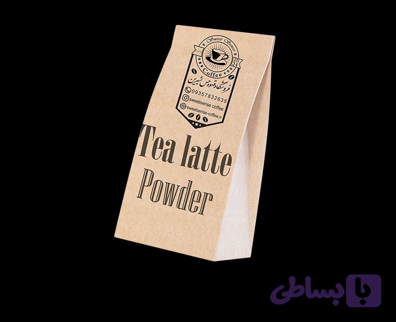 پودر آماده تی لاته – Tea Latte با طعم بیسکویت — تصویر 1