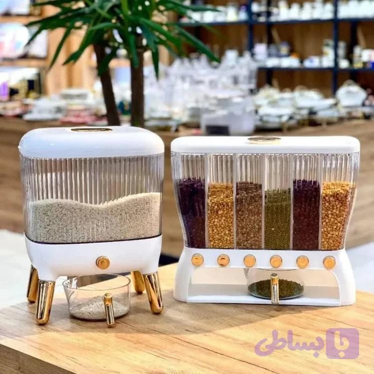 ست جابرنجی و جاحبوباتی ۶ خانه | سرویس نظم‌دهنده آشپزخانه — تصویر 1