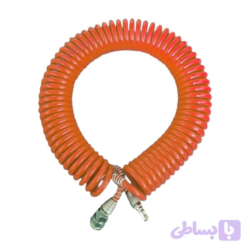 شلنگ فنری مدل Orng10 turk yel سایز 8×5 طول 10 متر