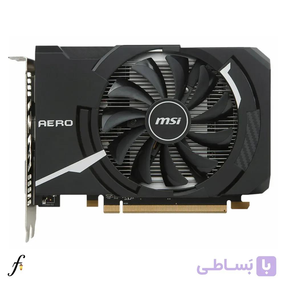 کارت گرافیک ام اس آی مدل Radeon RX 550 AERO ITX 2G OC با 2 گیگابایت GDDR5 — تصویر 1
