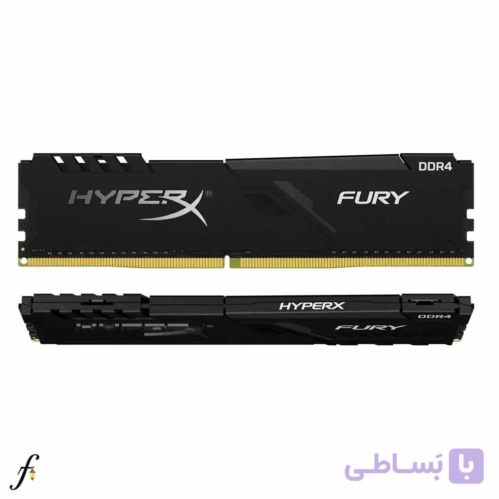 رم کامپیوتر کینگستون مدل HyperX Fury 32GB DDR4 با سرعت 3200Mhz CL16 — تصویر 1