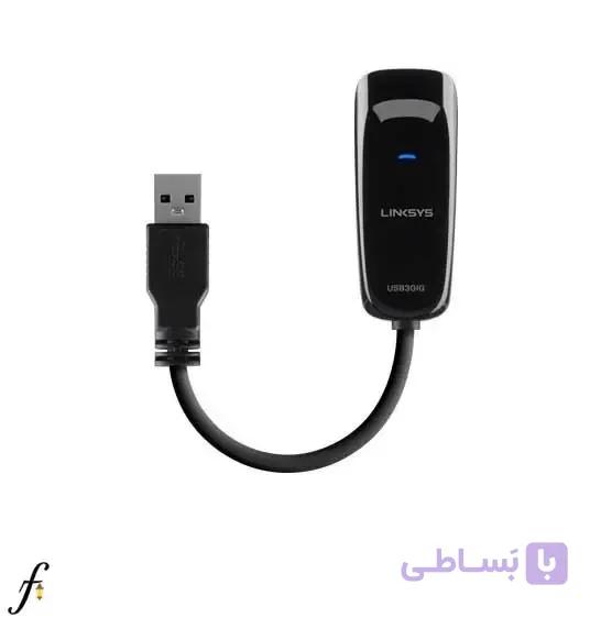 مبدل 3.0 USB به پورت شبکه گیگابیتی لینک سیس مدل USB3GIG — تصویر 1