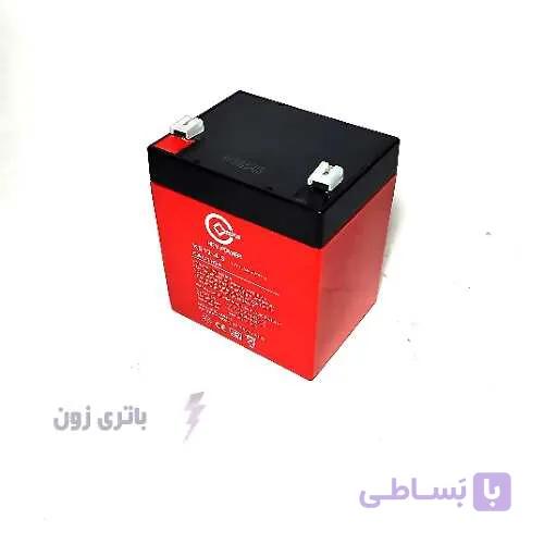 باتری موتور شارژی | 12 ولت 5 آمپر | یونیک