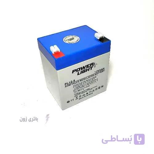 باتری موتور شارژی | 12 ولت 5 آمپر | پاور لایت