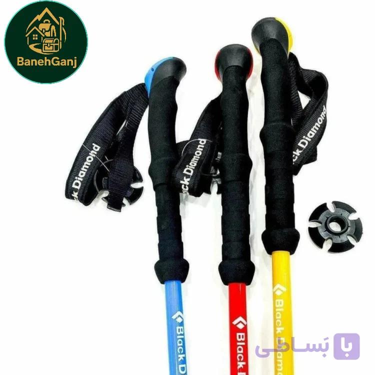 عصای کوهنوردی Black Diamond (کلیپس فلزی) مدل Air Carbon