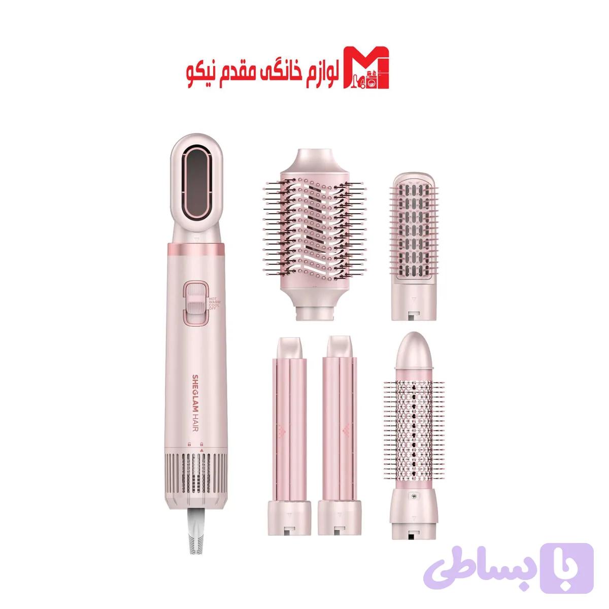 سشوار و مولتی استایلر شیگلم مدل MS01 — تصویر 1