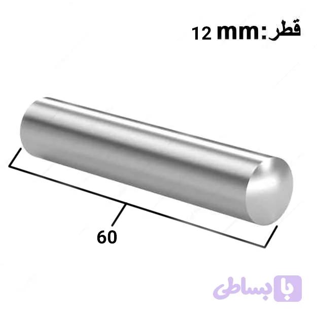 پین تثبیت ساده 60×12 میلی متر ایتالیایی