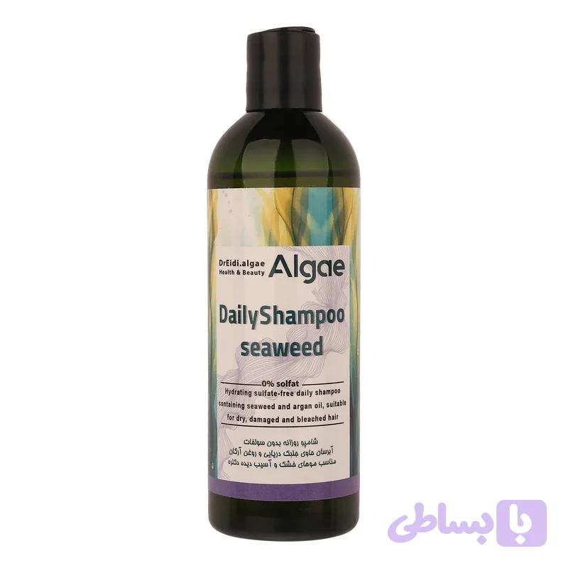 شامپو مو دکتر عیدی آلگا مدل Seaweed مناسب برای موهای خشک و آسیب دیده حجم 300 میلی‌لیتر