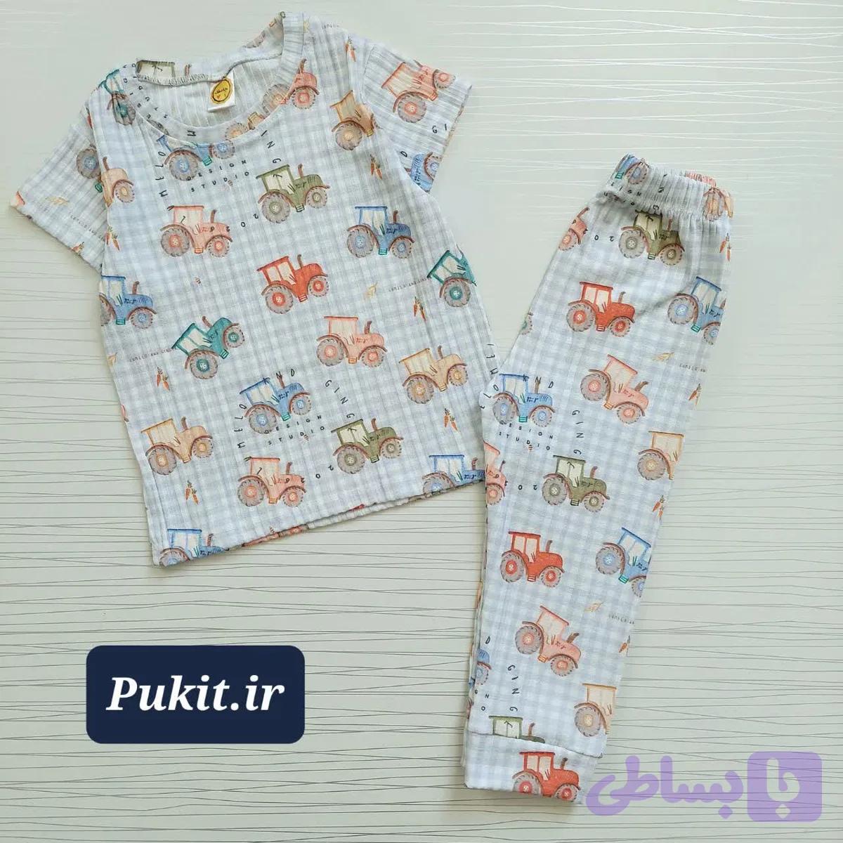 تیشرت شلوار راحتی پسرانه چهار طرح جامک(1 تا 9 سال) — تصویر 1