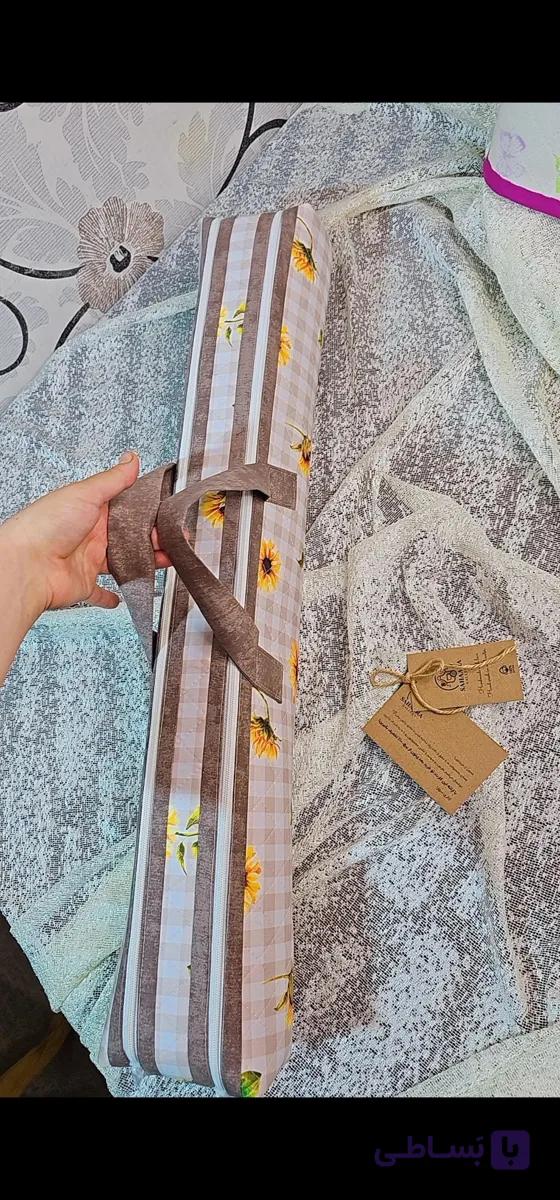کاور سیخ پارچه‌ای دو محفظه مدل فول آپشن (مناسب انواع سیخ)